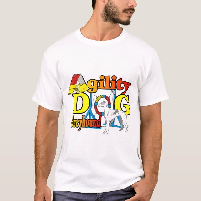Greyhound_Agility T-Shirt (Vorderseite)
