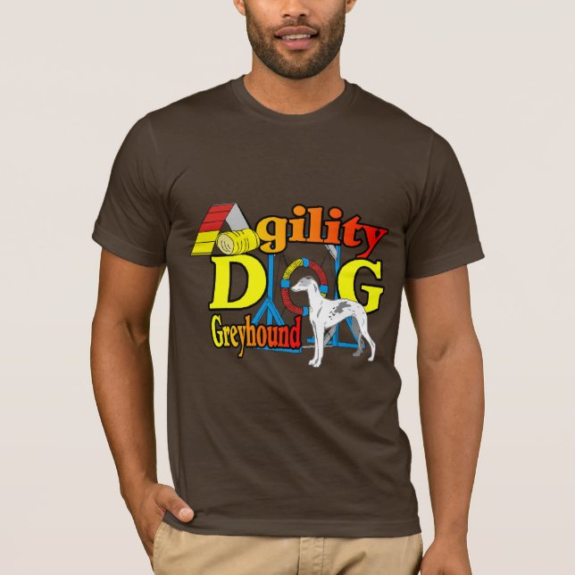 Greyhound_Agility T-Shirt (Vorderseite)