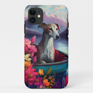 Greyhound auf einem Paddel: Ein landschaftliches A Case-Mate iPhone Hülle