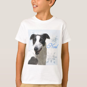 Greyhound Black & White Weihnachten2 T-Shirt