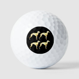GREYHOUND BLING GOLFBALL