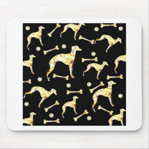 GREYHOUND BLING MOUSEPAD