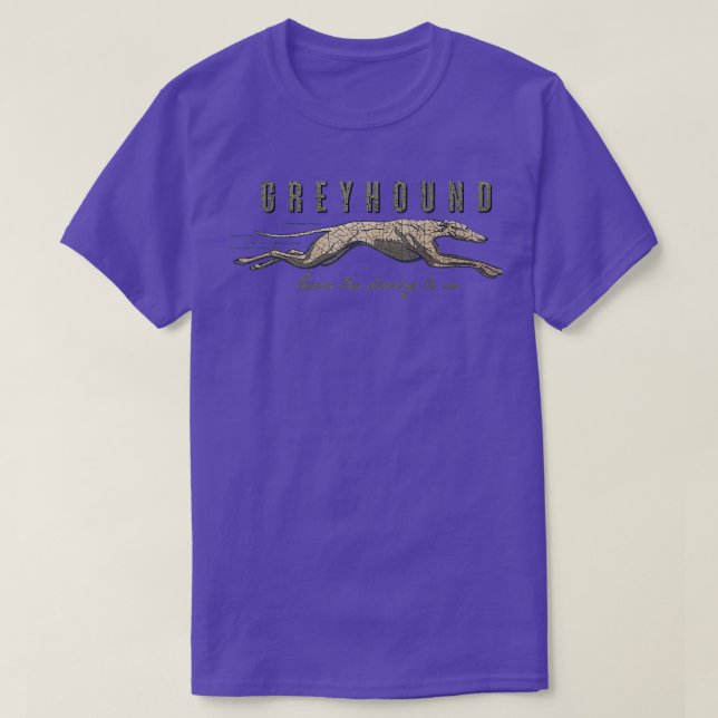 Greyhound-Buslinien - Vintager Glanz 1 T-Shirt (Design vorne)