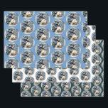 Greyhound Christmas Geschenkpapier Set<br><div class="desc">Schöne Windhundkunst Weihnachtskarten,  Kleidung und andere Geschenkideen.</div>