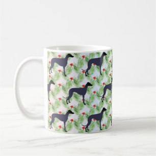 Greyhound Christmas Kaffeetasse