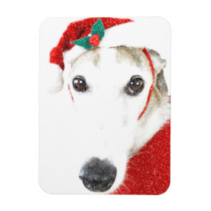 Greyhound Christmas Magnet - Für Wohltätigkeit