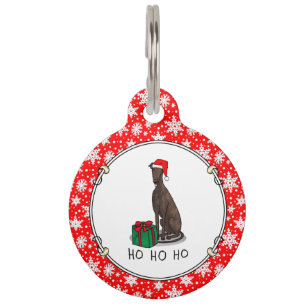 Greyhound Dog (Blinde) Niedlich Haustiermarke