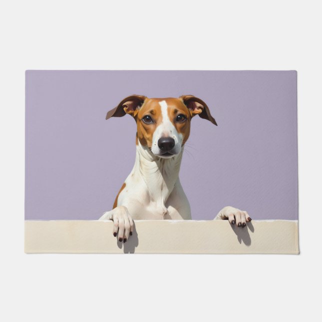 Greyhound Dog Doormat Art Fußmatte (Vorderseite)