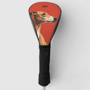 Greyhound Dog Golf Headcover