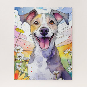 Greyhound Dog Jigsaw Puzzle