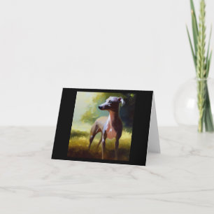 Greyhound Dog Karte