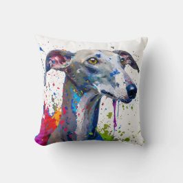Greyhound Dog Kissen