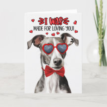 Greyhound Dog Made for Love You