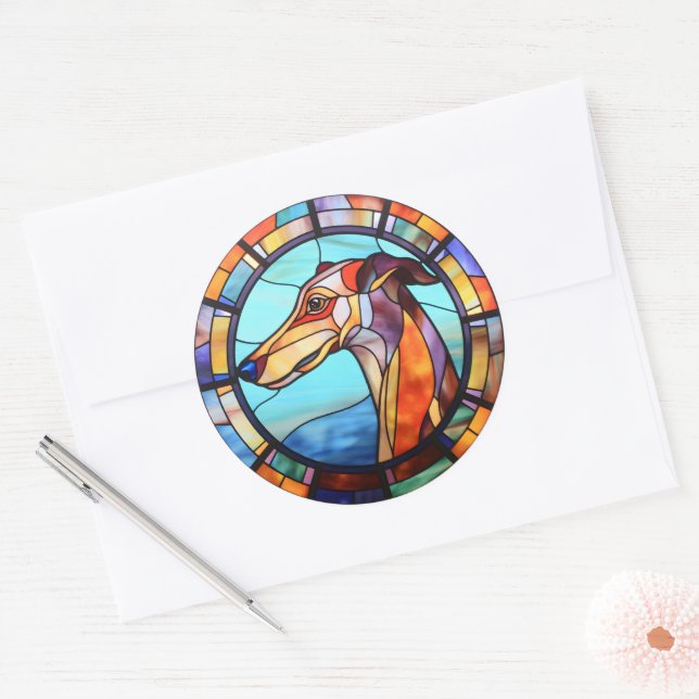 Greyhound Dog Sticker Pack (Umschlag)