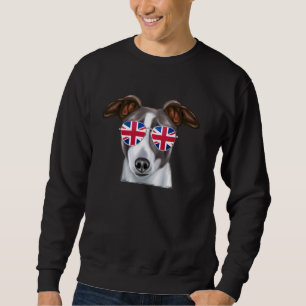 Greyhound Dog Vereinigtes Königreich Sonnenbrille Sweatshirt