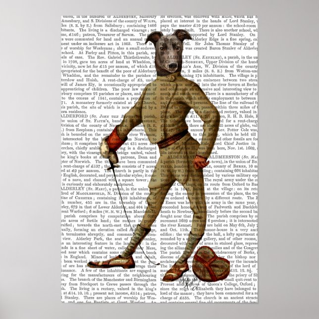 Greyhound Fencer Dark Full Poster (Vorne)
