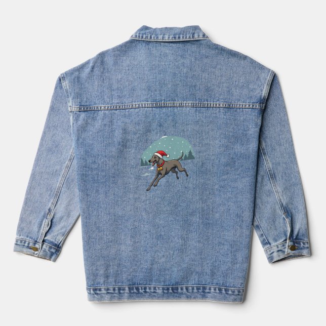 Greyhound Festive Sprint Jeansjacke (Rückseite)