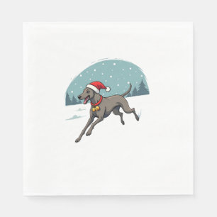 Greyhound Festive Sprint Serviette
