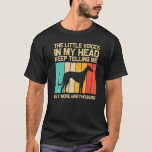 Greyhound für Männer Frauen Italienische Windhundr T-Shirt