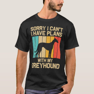 Greyhound für Männer Frauen Italienische Windhundr T-Shirt
