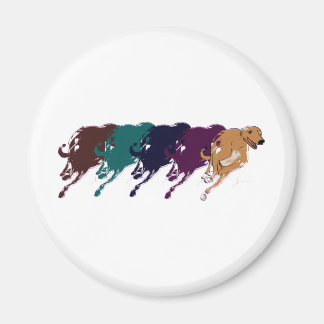 Greyhound Gear Magnet