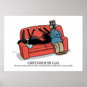 Greyhound Glossary Greynhouse Gas Poster