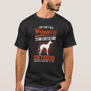 Greyhound Happy Galgo Espanol Windhund T-Shirt