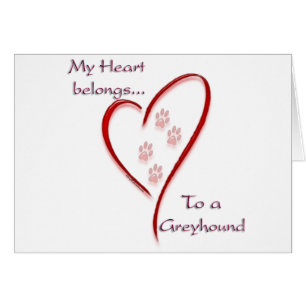 Greyhound Heart Belongs