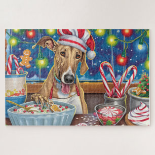 Greyhound Holiday Baking: Festliche Weihnachten Puzzle