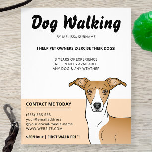 Greyhound - Hund Walker Flyer