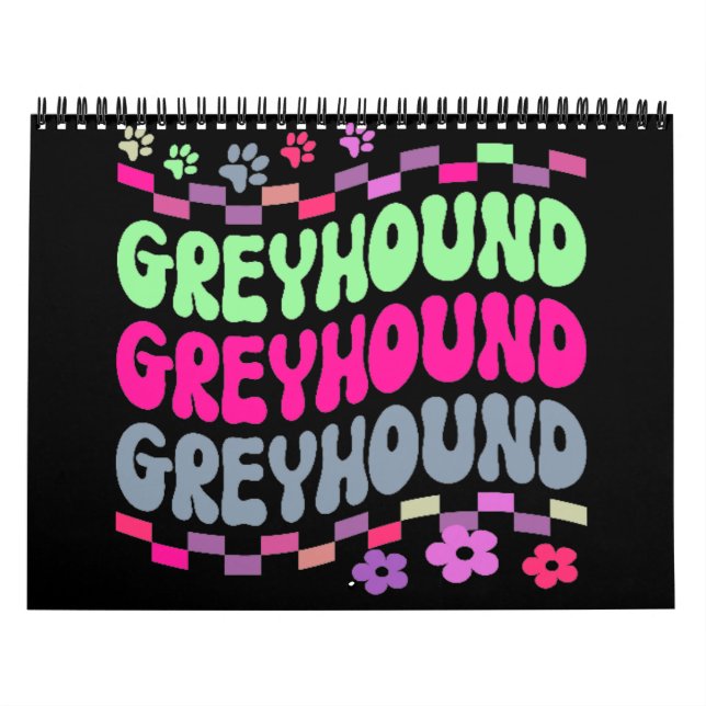 Greyhound-Kalender Kalender (Titelbild)