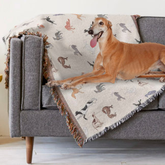 Greyhound-Liebe Decke