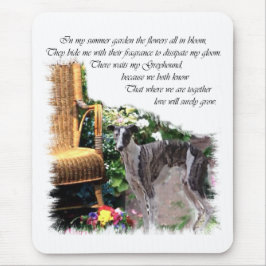 Greyhound Liebhaber Kunst Geschenke Mousepad