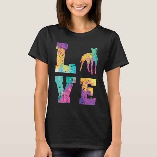 Greyhound Love T-Shirt (Vorderseite)