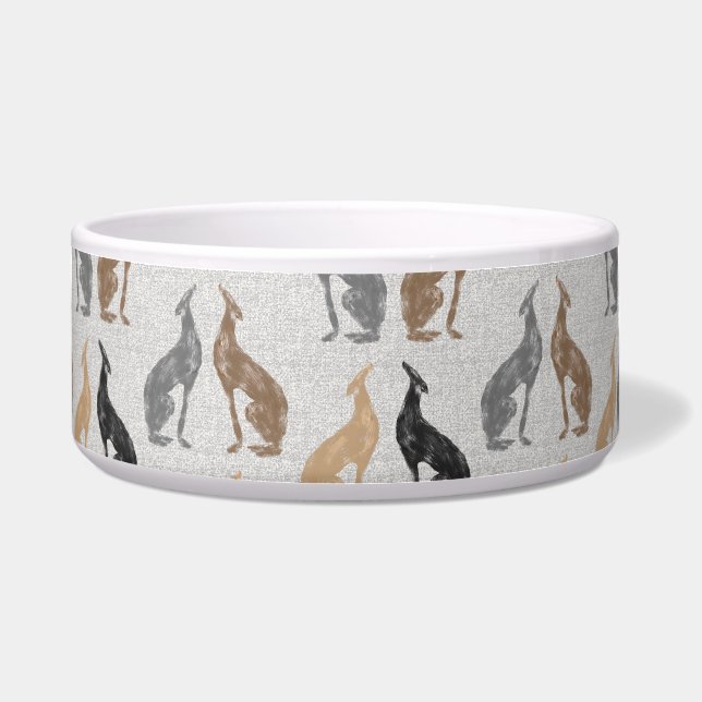 Greyhound Lover Geschenk Napf (Vorderseite)