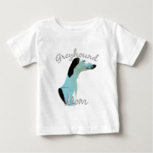Greyhound-Mama 2 Baby T-shirt