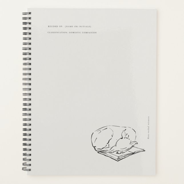 Greyhound- Naturalist Menagerie Archive  Planer (Vorderseite)