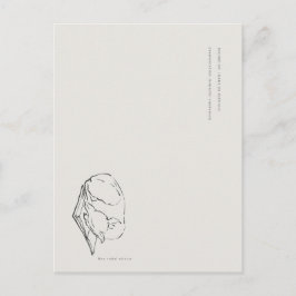 Greyhound- Naturalist Menagerie Archive Postkarte