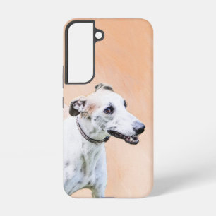 Greyhound Painting - Niedliche Original Hunde Kuns Samsung Galaxy Hülle