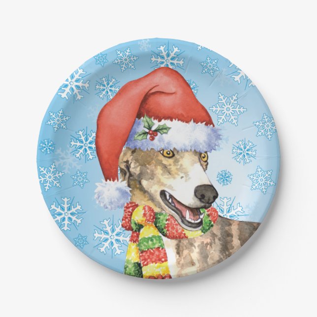 Greyhound Paper Plate Pappteller (Vorderseite)