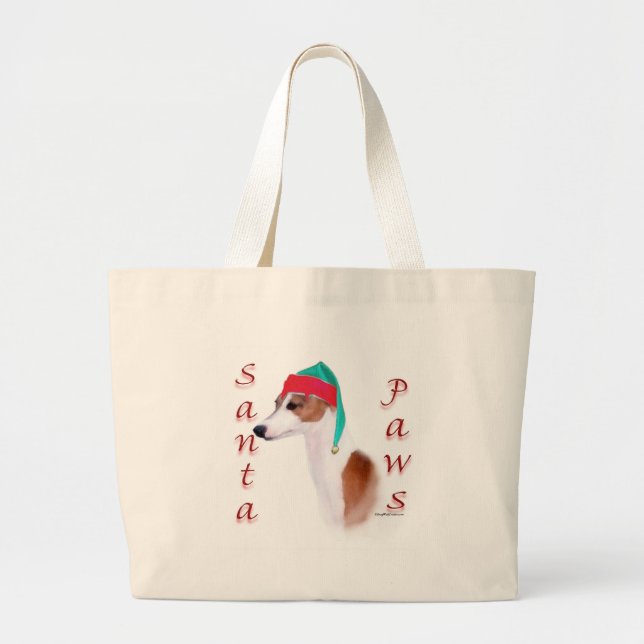 Greyhound Paws Bag Jumbo Stoffbeutel (Vorne)