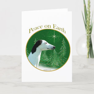 Greyhound Peace Feiertagskarte