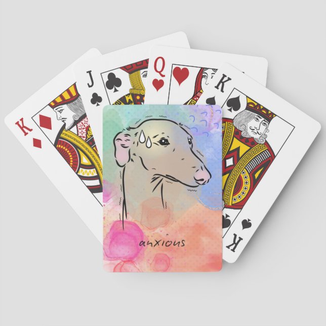 Greyhound Playing Cards, Poker Cards Spielkarten (Rückseite)
