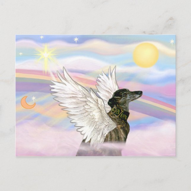 Greyhound Postkarte (Vorderseite)