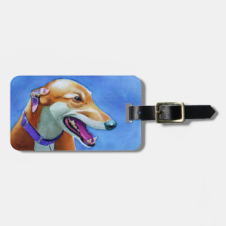 Greyhound Rescue Dog Gepäckanhänger