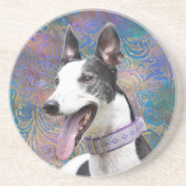 Greyhound Sandstone Untersetzer (Vorne)