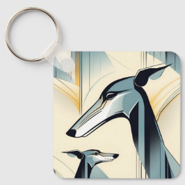 Greyhound Schlüsselanhänger
