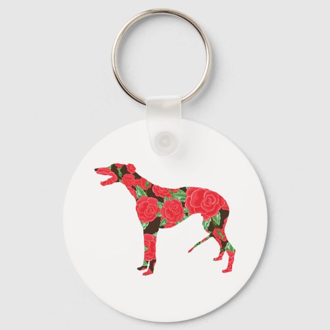 Greyhound Schlüsselanhänger (Vorderseite)