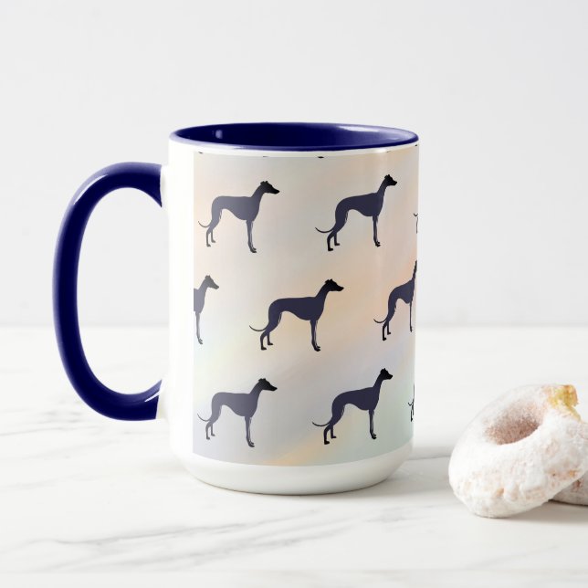 Greyhound Tasse (Mit Donut)