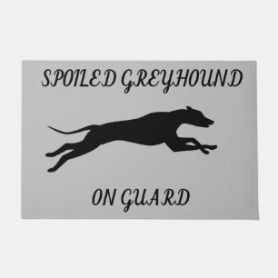 GREYHOUND TÜR MAT! FUßMATTE
